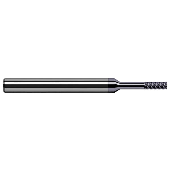 End Mill for High Temp Alloys - Square 0.0310" (1/32) Cutter DIA x 0.0930" (3/32) Length of Cut